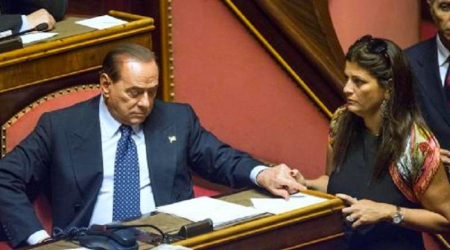 Santelli e Berlusconi