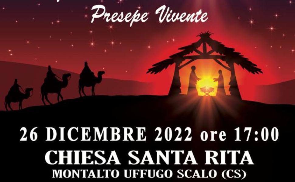 presepe vivente montalto santa rita