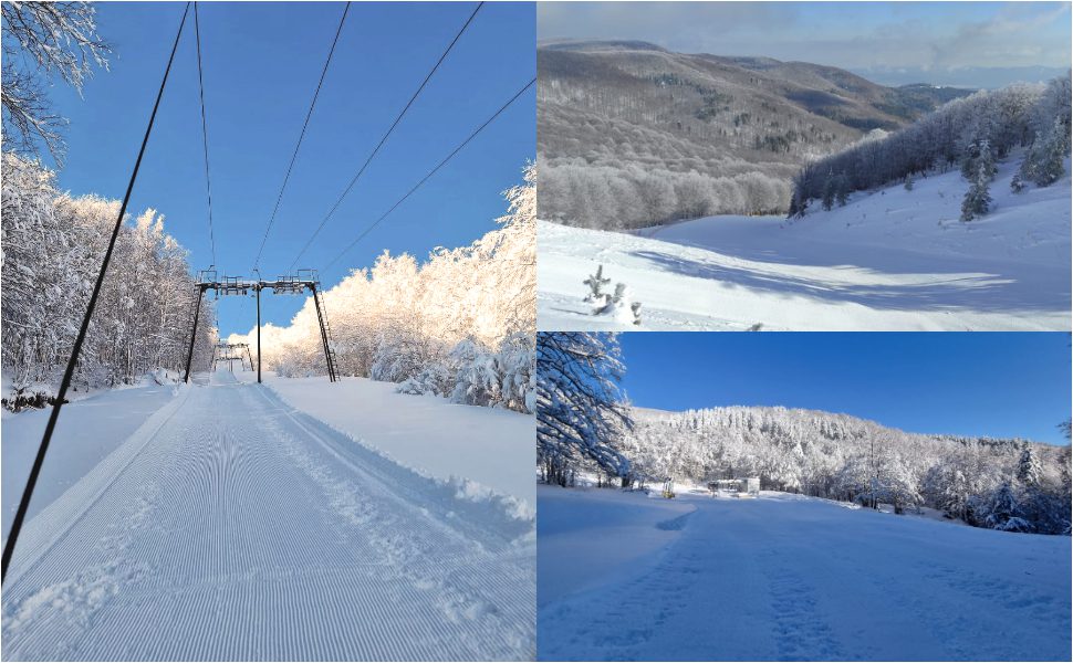 Lorica Sila piste valle dell'inferno