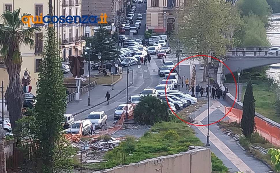 area ex jolly cosenza degrado