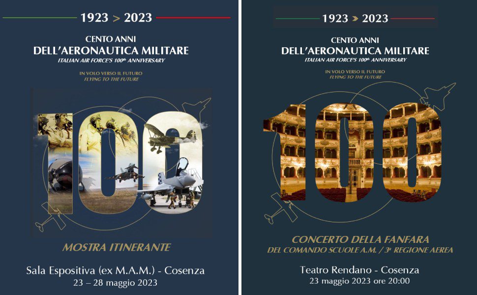 100 anni aeronautica cosenza