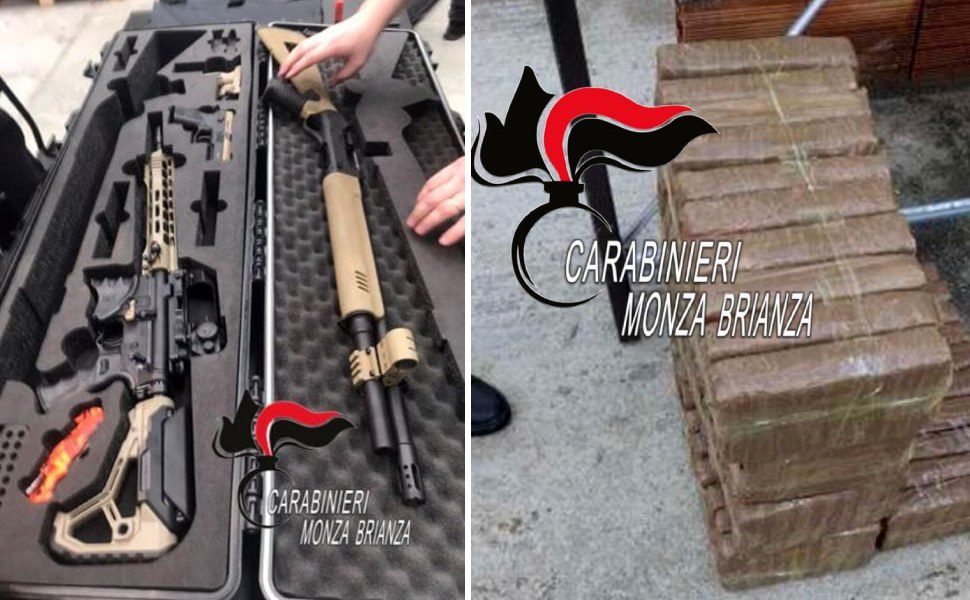 droga armi carabinieri monza operazione crypto 01