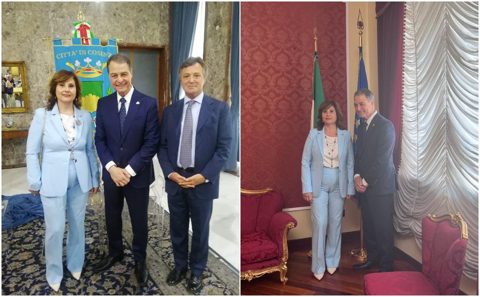 Anthony-Rota-e-il-prefetto-di-Cosenza Ciaramella