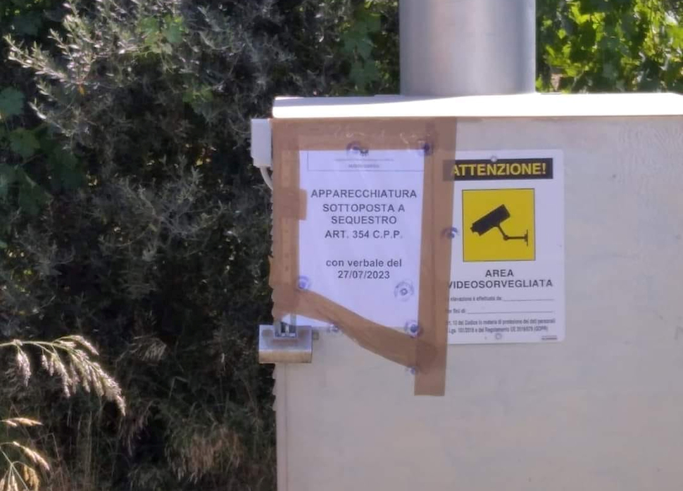 Autovelox Luzzi Contrada Linze