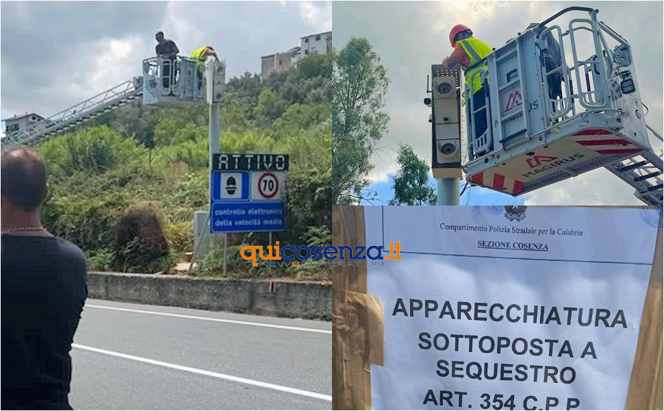 Autovelox irregolari nel cosentino