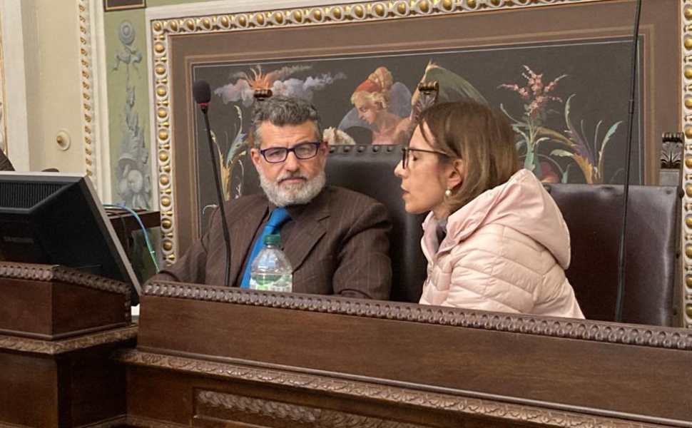 Cosenza Presidente Mazzuca e il segretario generale Virginia Milano