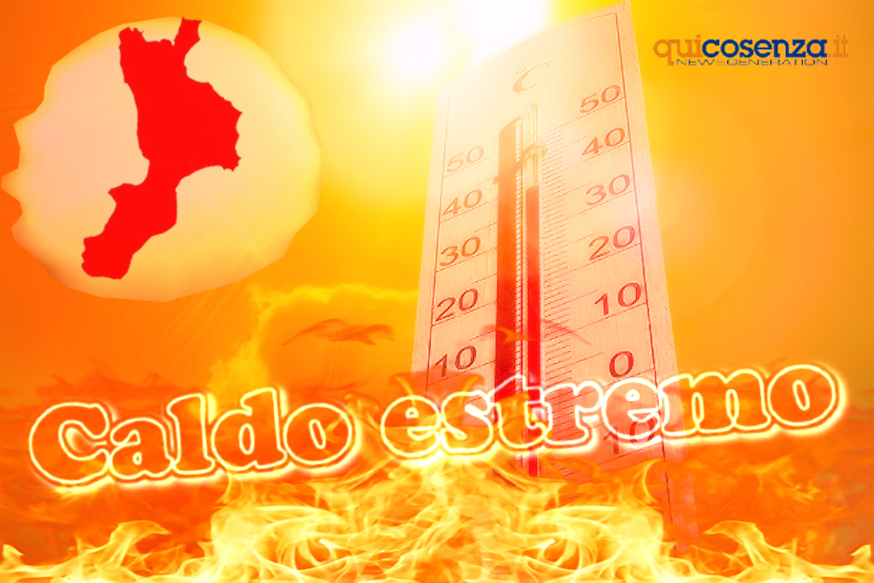 Anticiclone africano caldo estremo