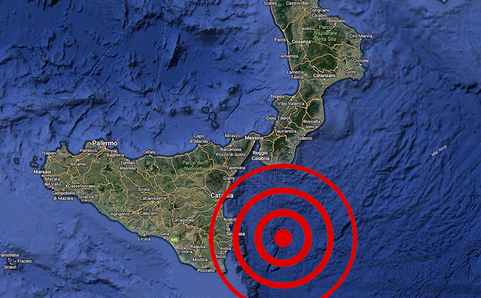 Terremoto mar Ionio