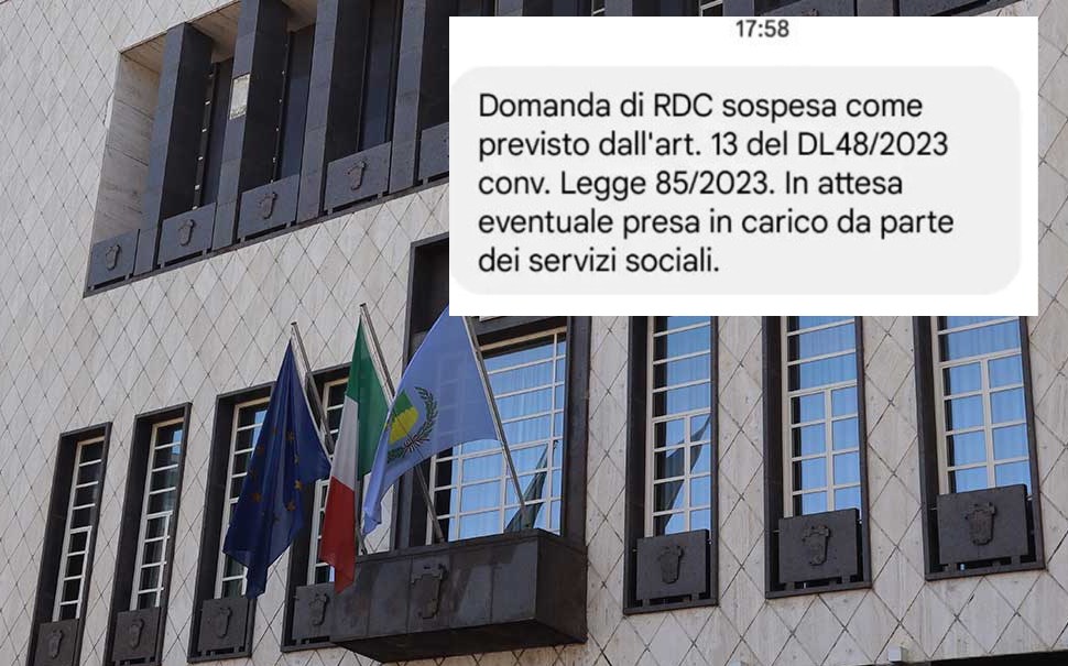 comune-di-cosenza - sms reddito cittadinanza