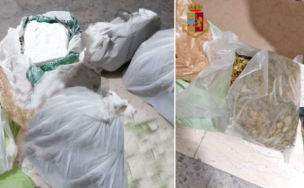 droga marijuana cocaina polizia cosenza arresto