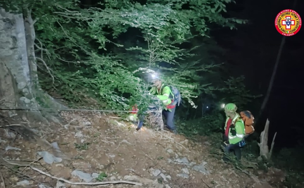 recupero escursionista san donato ninea soccorso alpino 01