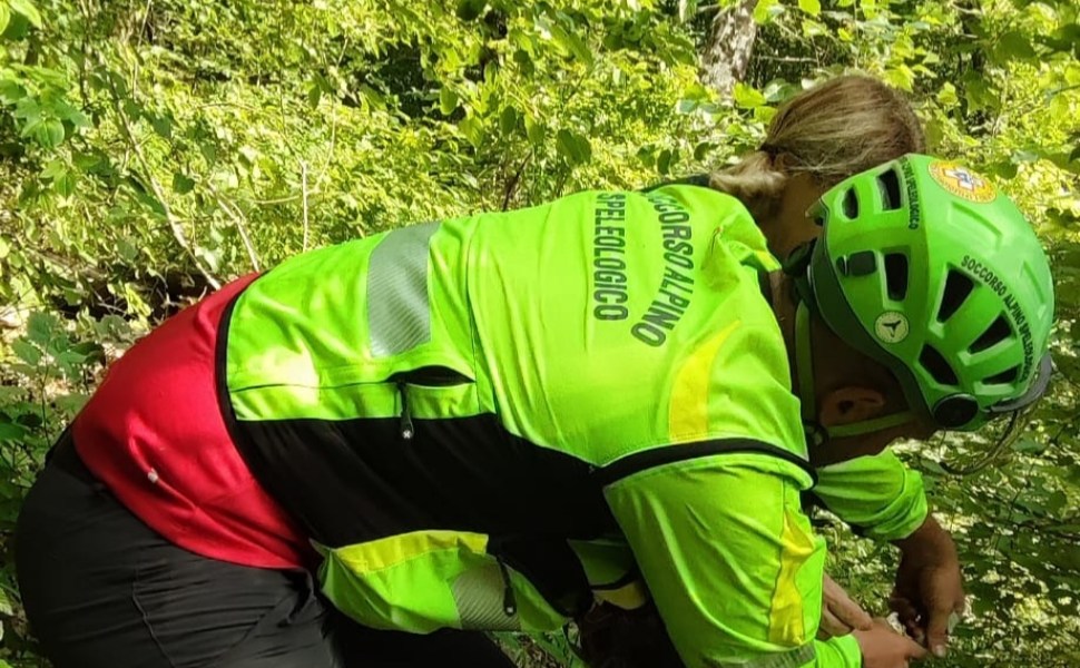recupero escursionista san donato ninea soccorso alpino