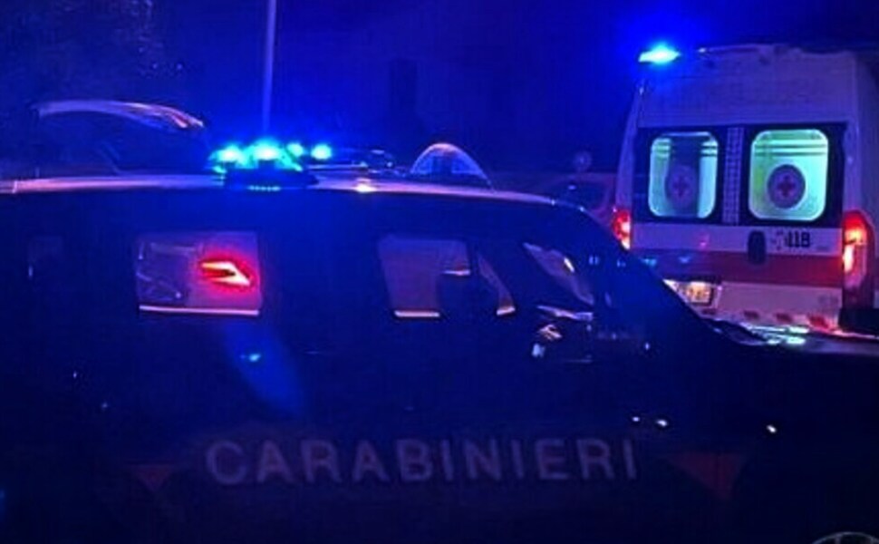 carabinieri ambulanza 118 notte