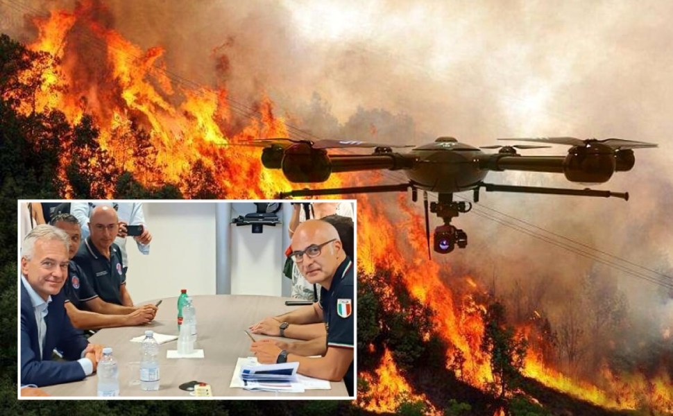 droni curcio protezione civile calabria