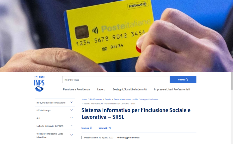 reddito cittadinanza formazione