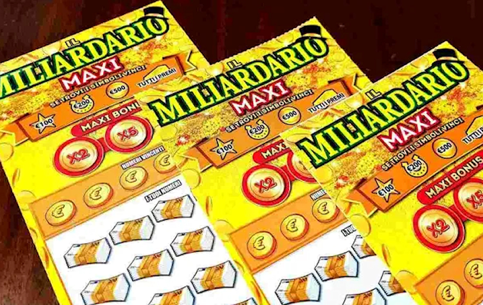 Gratta e vinci 2 milioni di euro miliardario maxi