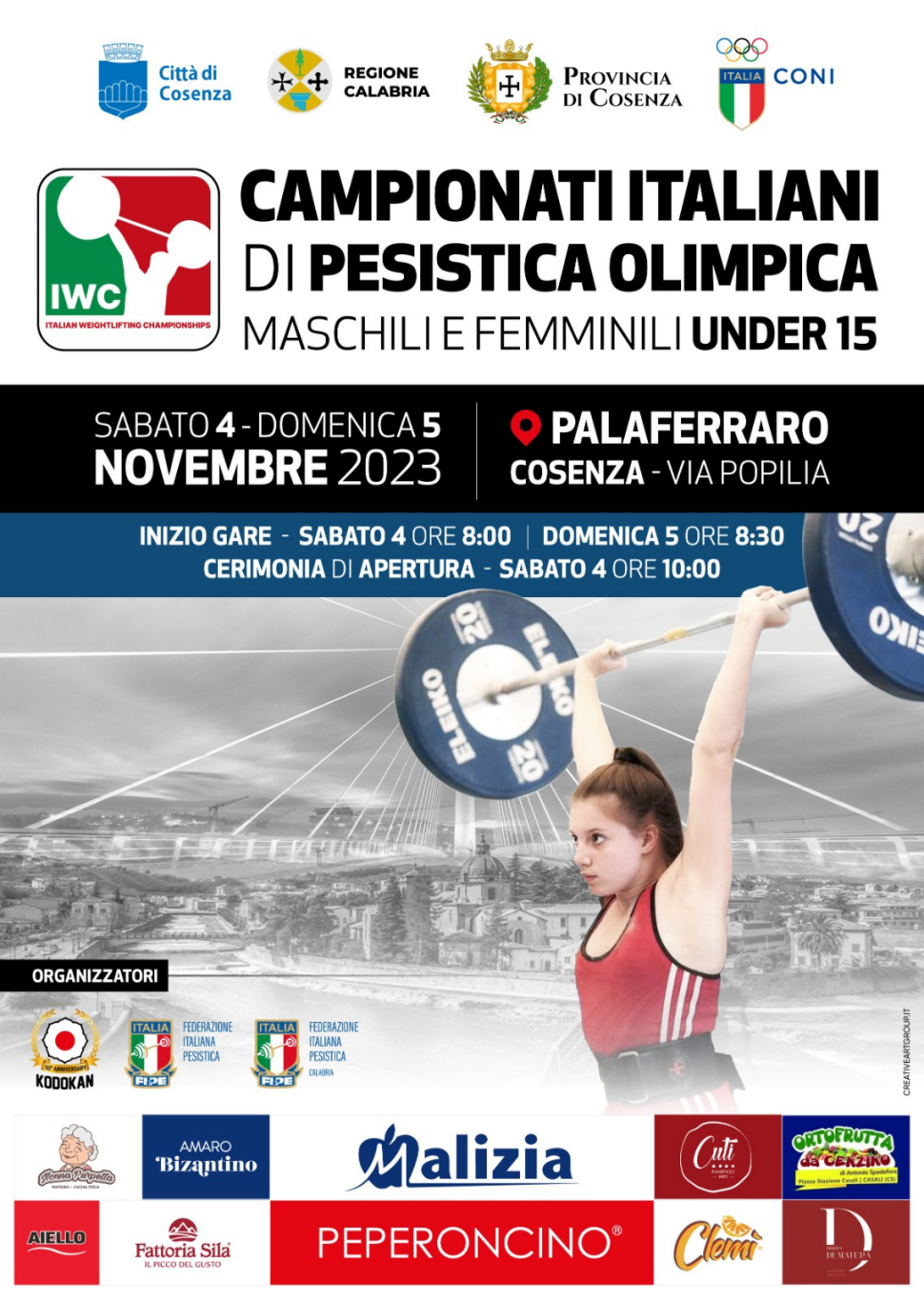 Campionato italiano pesi under 15