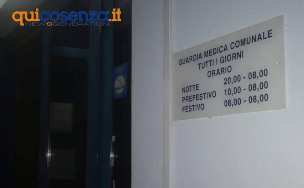 ingresso guardia medica provincia cosenza