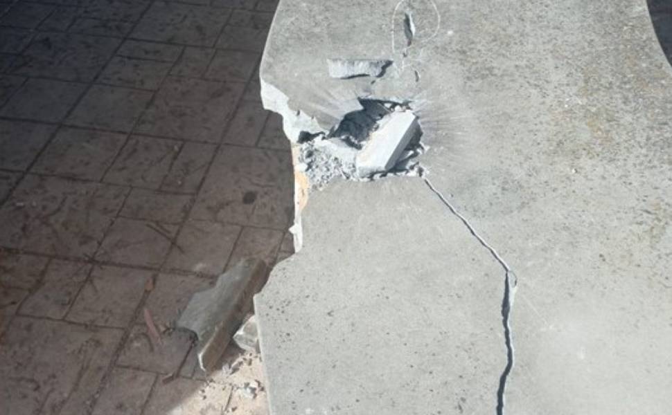 danneggiamento panchina comunale galatro rc