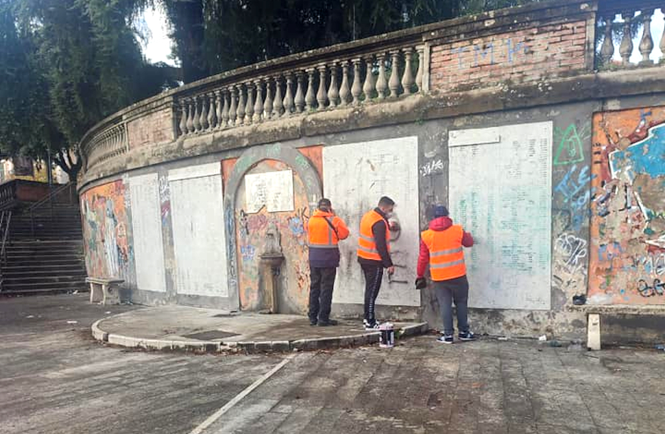 Stele caduti in guerra Cosenza