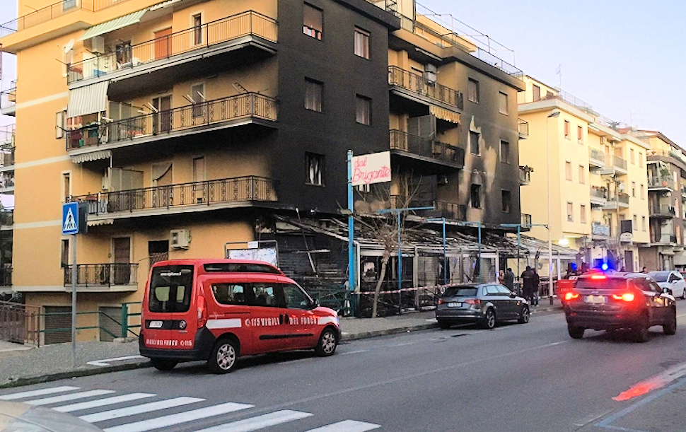 Incendio scalea