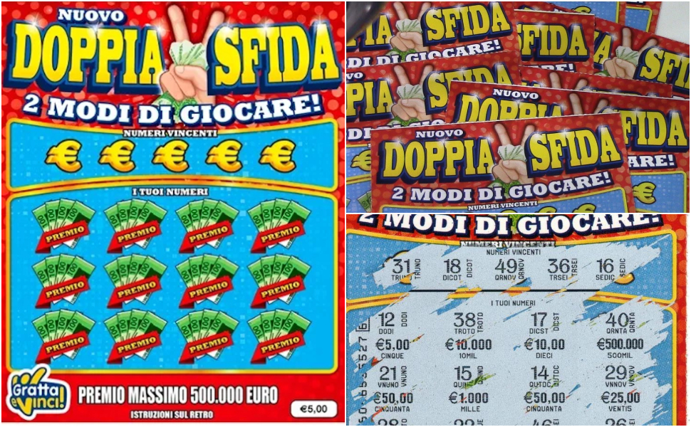 Nuovo Doppia sfida Toscana Gratta e vinci
