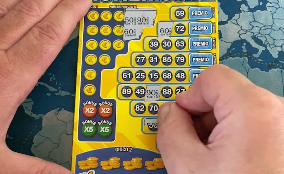 Super numerissimi gratta e vinci