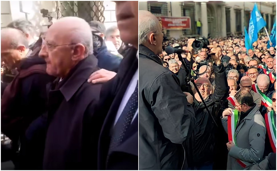 De Luca marcia sindaci