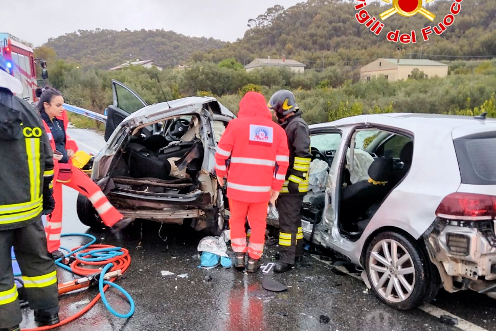 Schianto Statale 107