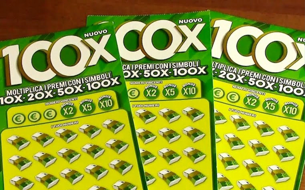 Nuovo 100 X Gratta e vinci