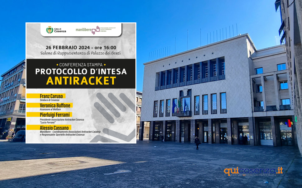 Protocollo Antiracket Cosenza