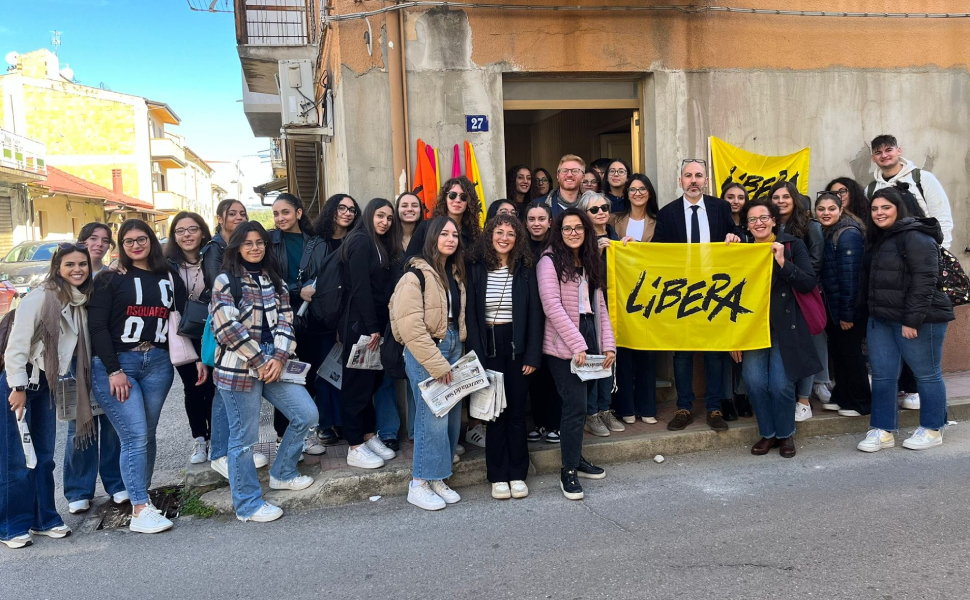 Studenti Unical con Giuseppe Borrello novembre 2023