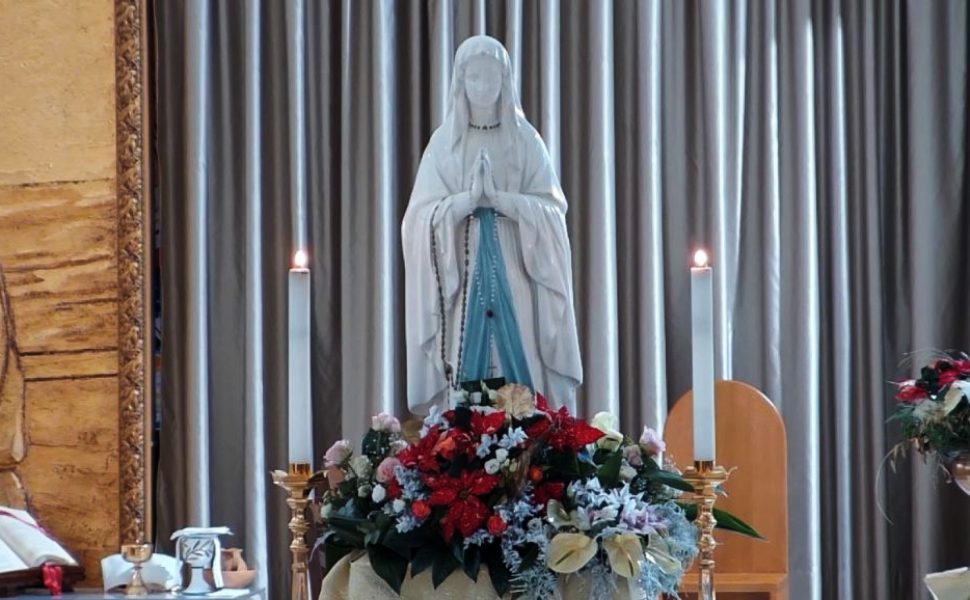 effige madonna lourdes