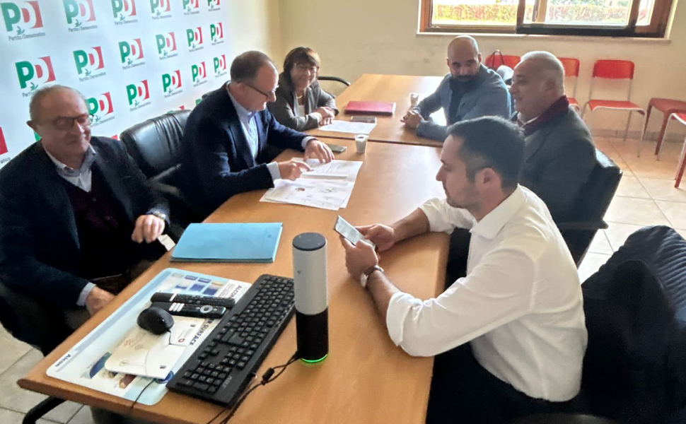 gruppo PD consiglio regionale Bevacqua