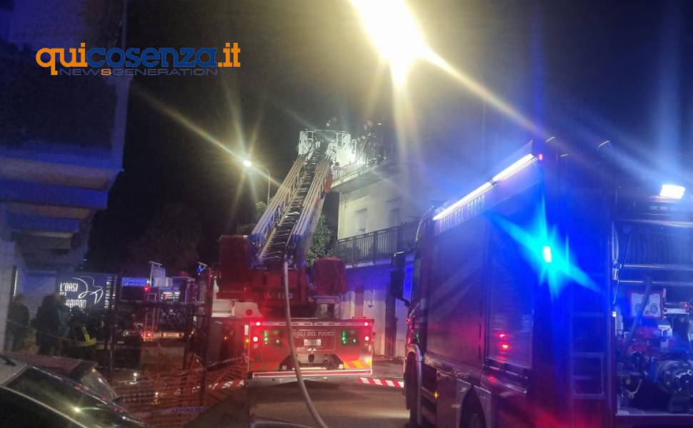 incendio sottotetto saporito