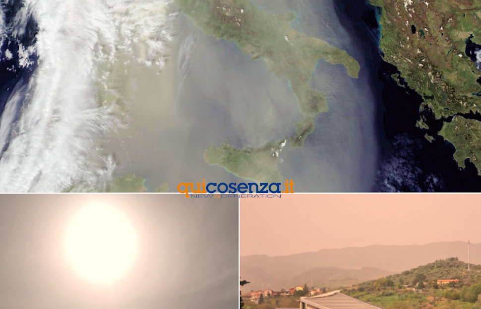 assaggio d'estate polvere sahara