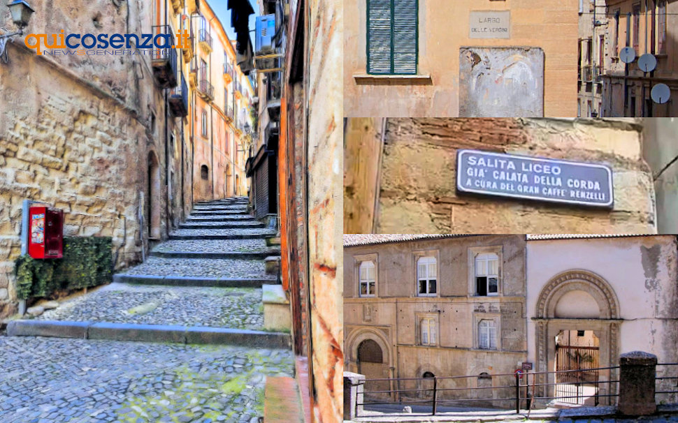 Calata da Corda strada Cosenza vecchia