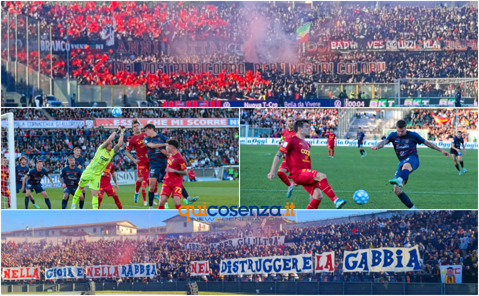 Cosenza Catanzaro Copertina Serie B