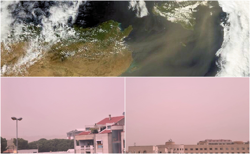 Sabbia Sahara deserto Calabria