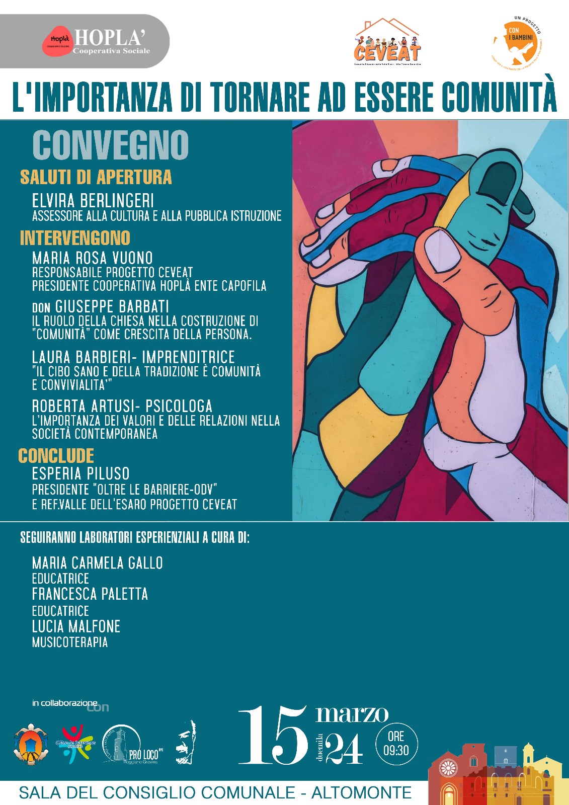 locandina evento 15 marzo altomonte