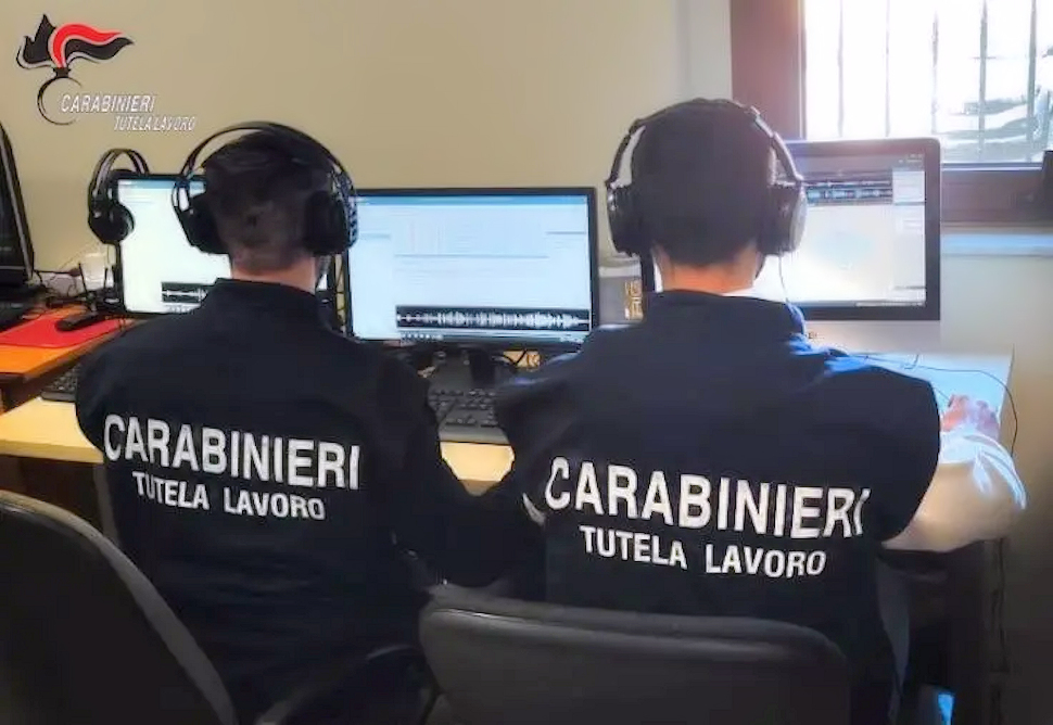 Carabinieri tutela lavoro