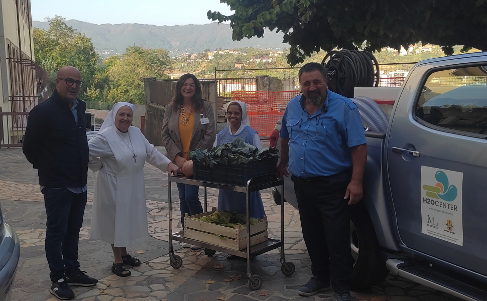 Donazione prodotti ottenuti donando acqua