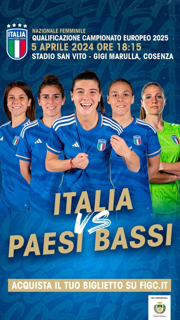 Italia-Paesi Bassi femminile