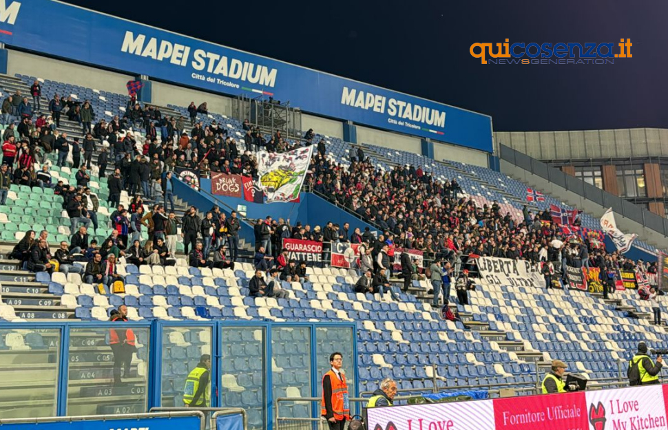 Reggiana Cosenza tifosi Cosenza