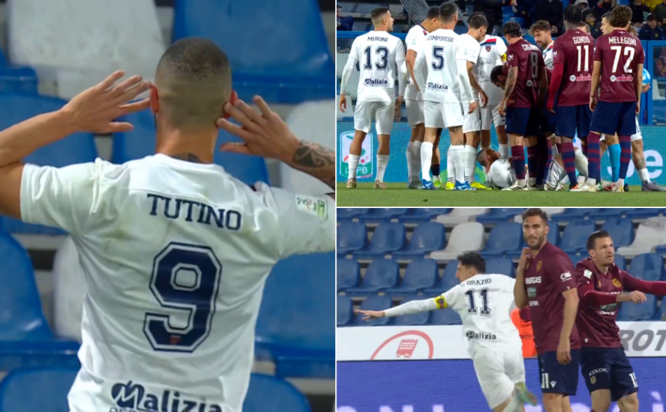 Reggiana Cosenza goal e collage