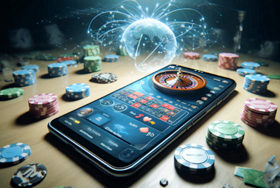 Slot machine smartphone