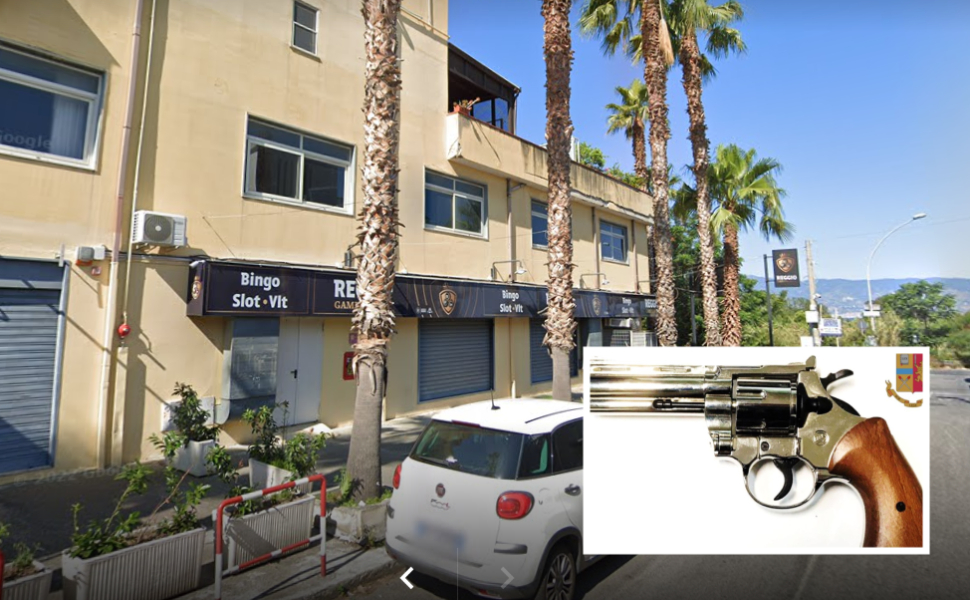 sala bingo archi pistola rapina