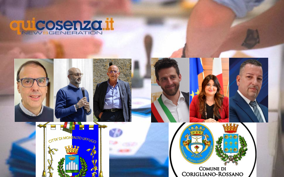 Elelezioni 2024 Co Ro e Montalto uffugo