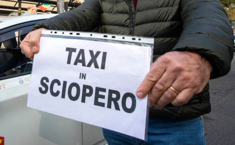 sciopero taxi 2