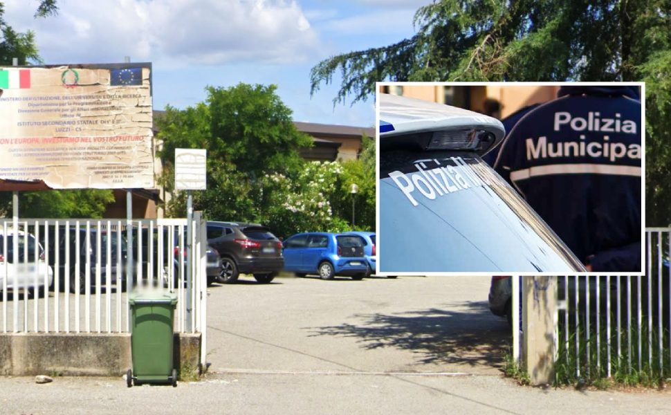 scuola media luzzi - svolgimento concorso vigili urbani